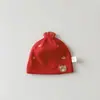 Gorro para Bebé Yipan de 0 a 6 Meses, Gorro Suave de Doble Capa para Otoño e Invierno, Gorro Unisex para Bebé, Gorro de Punto para Bebé