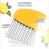 Rebanador de Patatas Creativo de Acero Inoxidable en Stock con Mango de PP, Cortador Manual Doméstico de Tiras Onduladas, Gadget de Cocina
