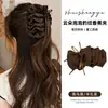 Accesorio para el pelo de coleta alta, pinza de torsión, pinza banana de lunares, pinza de garra, pinza para el pelo de alta gama y exquisita para otoño/invierno para mujer