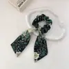 Goma para el Cabello Scrunchie de Estilo Artístico con un Toque de Lujo, Nuevo Modelo 2025 Cuerda para el Cabello para Mujeres, Accesorio para Moños