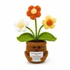 Más vendidos en AliExpress y Amazon: Muñecas de lana tejidas a crochet, rosas tejidas a mano, tarjetas positivas y muñecas emocionales