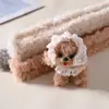 Palo retorcido de mohair de 20 mm 1.2 m Lindo y adorable perrito famoso de internet colgante peluche muñeco