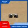 Fivela de carteira de pano com padrão de abóbora de latão, fivela de cinto de couro vermelho ao vivo, bolsa decorativa, pequenas joias por atacado