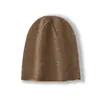 Gorros de Cachemira Transfronterizos de Amazon, Gorros de Punto de Cachemira de Comercio Exterior, Gorros Beanie al por Mayor, Gorros Cálidos