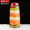 Frascos de vidrio para encurtidos caseros, verduras encurtidas, ajo Laba, verduras saladas, chucrut, frascos de fermentación, recipientes de almacenamiento sellados, fábrica transfronteriza