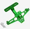 Soporte Retráctil de Aleación de Aluminio para Matrícula de Automóviles, Aeronaves y Motocicletas; Soporte de Marco para Placa de Matrícula Trasera con Calidad Fundida a Presión
