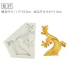 Molde de Silicone Estilo Chinês Dragão e Fênix Peônia Carpa Andorinha Decoração de Bolo de Casamento Chinês Dobra de Chocolate