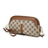 Bolsa Transversal Xadrez Tendência Nova Versátil Bolsa para Celular Verão Estilo Coreano Simples Mini Moda Bolsa Quadrada de Ombro Único para Mulheres
