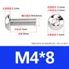 Tornillos de Cabeza Semiredonda de Acero Inoxidable 316 con Agujero Hexagonal, Pernos de Cabeza Hexagonal Iso7380 M3M4M5M6