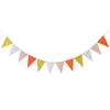 Bandera Triangular con Patrón de Onda Bronceada Bandera de Arreglo de Cumpleaños Bandera Banner Decoración de Fiesta de Festival Fondo Accesorios Bandera Triangular
