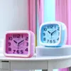 Reloj despertador creativo en relieve, Herramienta especial para despertar para estudiantes de secundaria, Adorno de escritorio, Reloj de mesita de noche para dormitorio infantil