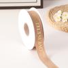 Cinta de Raso Bronceado de 2.5cm Cinta Cinta Cinta Florista Suministros Florería Flor Flor Cinta para Empaque de Regalo