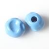 Piedra de aleación simple con forma de cuentas sueltas con cuentas espaciador colgante pulsera collar joyería diy