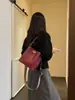 Bolso de mano de moda para mujer, nuevo modelo 2026 para ir al trabajo, bolso tipo cubo tejido simple, bolso de hombro y bandolera