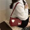 Textura Estilo Occidental Otoño 2026 Nueva Moda Simple Versátil Casual Bolso de Hombro de Gran Capacidad Bolso Cruzado