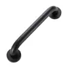 Punto de Venta al por Mayor Negro Baño Acero Inoxidable Pasamanos Inodoro Pasamanos Seguros Discapacitados Pasamanos Baño