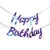 Chapéu de Aniversário com Banner de Folha Dourada Integrado para Decoração do Primeiro Aniversário do Bebê, Atacado Personalizado Modelo Novo