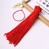 Pulseira de Fio Vermelho, Estilo Fino, Pulseira da Sorte e Segurança, Tecelagem Simples, Ajustável, Fio Vermelho de Casal para Segurança, para Meninas