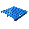 Palete de Ferro Reforçado Palete de Aço Palete Metálico Galvanizado Palete de Aço para Empilhadeira Armazém Logístico Prateleira de Palete Dupla Face Sichuan