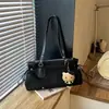 Bolsa de Tote Vintage Transfronteriza Otoño 2026 Estilo Coreano Bolso de Hombro Moderno Gran Capacidad Versátil para Viajes y Uso Diario