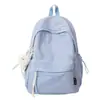 Mochila Escolar para Campus para Mujer, Mochila de Cuadros Simple Estilo Coreano para Estudiantes de Secundaria y Preparatoria, Mochila Casual de Gran Capacidad para Viajes