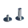 Fijaciones Remachables M4 de Acero al Carbono Niquelado, Tornillos de Bloqueo, Tornillos de Ledger en Forma de Once, Fijaciones Remachables