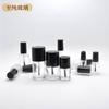 En stock, botella de esmalte de uñas de 5 ml, 10 ml y 15 ml, botella con cepillo, botella de vidrio cosmética con cepillo, botella vacía de pegamento para esmalte de uñas.