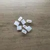 Plugue de silicone para barra de luz, tipo raquete, saída direta, à prova d'água, com tampa traseira e acessórios para iluminação de barra de luz.