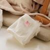 ¡Original! Ropa Interior Blanca de Algodón Puro para Mujer con Refuerzo en la Entrepierna, Lindos Shorts de Algodón de Cintura Media Simples y Cómodos para Estudiantes 1317