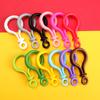 Llavero de Plástico Colorido Estilo Coreano Engrosado Ecológico Accesorios de Clip de Bombilla Accesorios de Clip para Colgar Muñecos de Peluche
