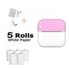 Nuevo Producto Transfronterizo C27 Impresora Fotográfica Térmica Portátil Pantalones de Bolsillo con Solapa Estudiante Mini Impresión de Etiquetas para Preguntas Incorrectas
