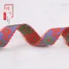 Cinta jacquard de ocho pétalos con borde festoneado y diseño de ondas de 2.3 cm, utilizada como accesorio para ropa, decoración del hogar, cortinas y varios proyectos de bricolaje. G3621