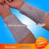 Pulseiras de carvão de bambu para atacado, pulseiras esportivas respiráveis absorventes de suor para futebol