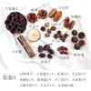 Frutas Hechas a Mano DIY 30 Tipos de 150 Frutas Naturales Bellotas Piñas Paquete de Materiales de Innovación Ambiental para Jardín de Infantes Accesorios para Disparos