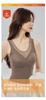 Nuevo Top Térmico de Invierno para Mujer con Forro Polar Hidratante Grueso, Cuello en V y Tirantes, Ropa Interior Térmica con Almohadilla en el Pecho, Chaleco Térmico para Mujer