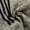 Calça jeans casual patchwork com estampa de leopardo estilo americano para homens e mulheres, novo design de verão 2026, jeans largo e curvo solto