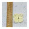 Tela de Camisola Bordada Hecha a Mano para Bordado Floral y de Perlas Personalizado, Tela Bordada Hanfu, Tela para Bordar Vestidos y Ropa Infantil
