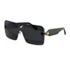 Comercio Transfronterizo Pedido Gafas de Sol de Diseñador de Lujo Estrella de Celebridad Cibernética Mujer Gafas de Sol Retro Caja 40035