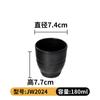 Vajilla de melamina A5, olla caliente, cuchara negra especial para restaurante, cuchara de sopa de estilo japonés, cuchara anticaída, cuchara de plástico, cuchara de mango largo
