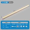 Tira de Luz LED Tubular Integrada T5T8 para Sala de Estar, Iluminación Oculta, Lámpara Fluorescente de Tres Colores Cambiantes, Tubo de Luz para el Hogar 1.2m