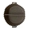 Freidora de Aire Transfronteriza Molde de Silicona para Hornear AirFryerSiliconePot Bandeja Redonda de Silicona para Freidora de Aire