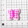 Parche de Mariposa a Cuadros de Doble Cara de Dibujos Animados Accesorios de Resina Pegamento de Crema DIY Funda de Teléfono Pasador Decoración de Taza de Agua Materiales