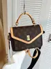 Bolso de Mano de Lujo Vintage Louis Fanghua Bolso Casual Modelo Nuevo 2026 Bolso Cruzado Texturizado Bolso Sobre Versátil para Hombro