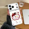 Adequado para Apple, torna-se instantaneamente 17promax, Shin-chan de desenho animado, Gatinha Marie, Ruby, celular iPhone, capa Corning macia e rígida, personalizada
