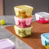 Caixa para Conservar Alimentos Frescos, Caixa Selada para Doces, Caixa de Suplemento Alimentar para Bebês e Crianças, Caixa de Armazenamento, Caixa de Temperos, Caixa de Remédios, Conjunto de Caixas para Geleia Atacado