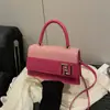 Bolso de Mano Cuadrado Pequeño Texturizado Transfronterizo Otoño 2025 Bolso de Hombro de Lujo Ligero de Alta Gama Bolso Cruzado Versátil de Nicho para Viajes y Uso Diario