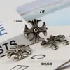 Remache de cabeza cruzada DIY Liu Ding correa para bolsa metal punk hecho a mano material para ropa de locomotora discoteca accesorios
