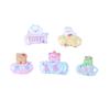 Accesorios de joyería de resina con dibujos de animales, dulces, crema, pegamento, pegatina para nevera, horquilla, cuerda para la cabeza, funda para teléfono móvil, ropa