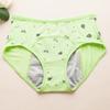 Ropa interior menstrual para niñas de 12 años, pantalones de salud y seguridad a prueba de fugas 9097 para niños medianos y grandes, estudiantes y niñas