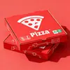 Caixa de Embalagem para Pizza Personalizada Descartável Caixa de Embalagem para Levar Pizza Fabricante Caixa para Comida Assada para Levar Caixa para Avião